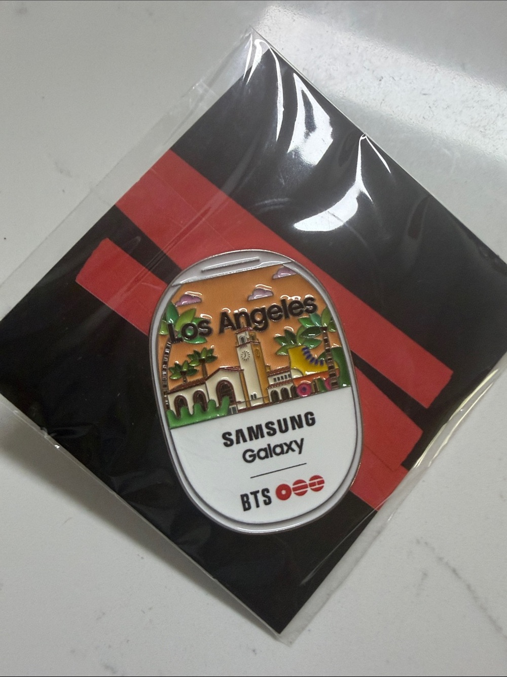 Los Angeles - Samsung BTS pin